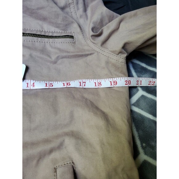 Women's J4 Bomber Jacket Brown Jacket Size Medium - Picture 10 of 12